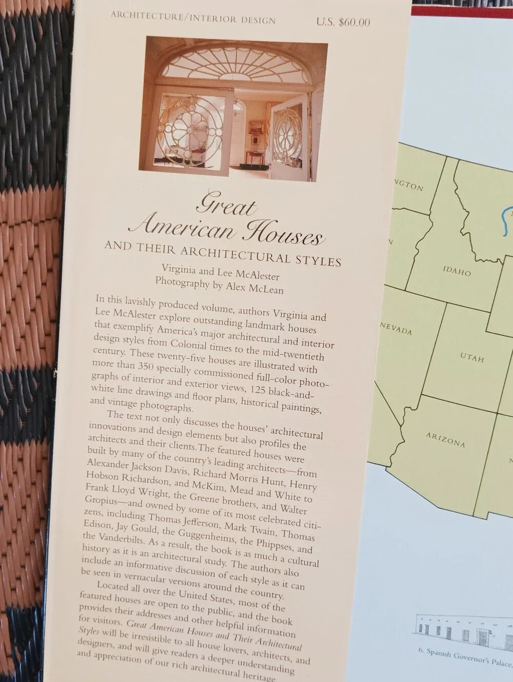 Great American Houses Hardcover Book - Pale Blue Cover